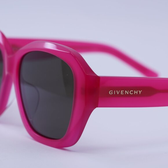 ?️ New Givenchy GV40075F 75E Sunglasses - Fuxia Frame, Grey Lenses main image 5